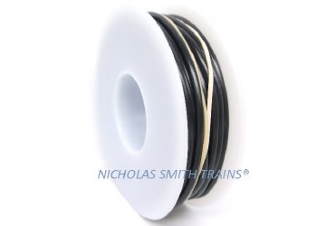 30 FT 18 AWG STRANDED BLACK