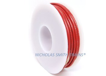 30 FT 18 AWG STRANDED RED WIRE