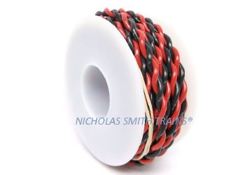 15 FT 16 AWG STRANDED RED/BLK