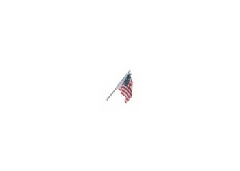 SMALL US FLAG - WALL MOUNT