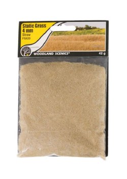 STRAW STATIC GRASS 4MM