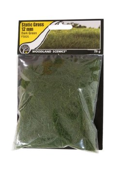 DARK GREEN STATIC GRASS 12MM