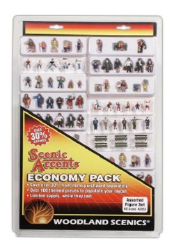HO ECONOMY PACK ASSORTED FIGS