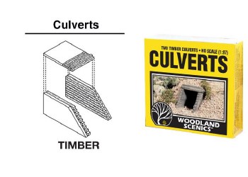 2 TIMBER CULVERTS