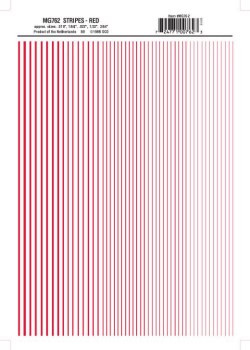 DECALS STRIPES-RED