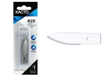 #25 LARGE CONTOURED BLADES (5)