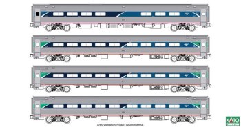 N Amfleet I 4 Car Set Ph.VII U