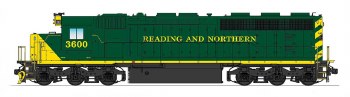 RBMN SD45-2 DC #3600