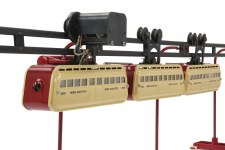 DETROIT MONORAIL RED&CREAM