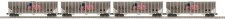 UP 4 CAR COKE HOPPER SET