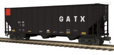 GATX COKE HOPPER CAR W/LOAD