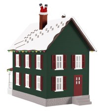 UP ON THE ROOF CHRISTMAS HOUSE