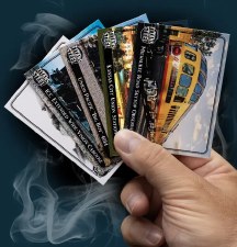 TITANS OF STEEL TRADING CARDS