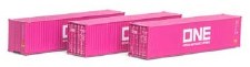 N ONE 40' CONTAINERS - 3 PK