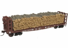AT&SF PULPWOOD FLAT CAR #92940