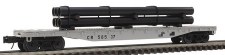 CR 52'-6" FLATCAR W/ PIPES B