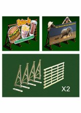 O OUTDOOR BILLBOARDS - 2 KIT O OUTDOOR BILLBOARDS - 2 KIT