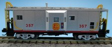 KCS BW CABOOSE #357