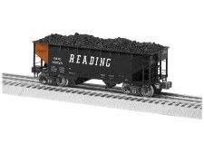 READING AAR 2-BAY HOPPER 2-PK