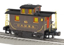US MILTARY RR BOBBER CABOOSE