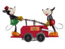 MICKEY & MINNIE MOUSE HANDCAR