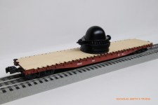 P&BR PS4 FLATCAR #408