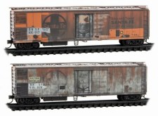 N BNSF BUFFER CARS - 2 PACK