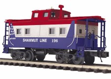 SHAWMUT LINE STEEL CABOOSE