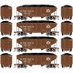 PRR 34' 2-BAY HOPPERS - 4 PACK PRR 34' 2-BAY HOPPERS - 4 PACK