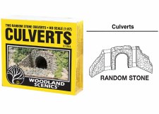 2 RANDOM STONE CULVERTS