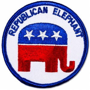 Republican Elephant Patch