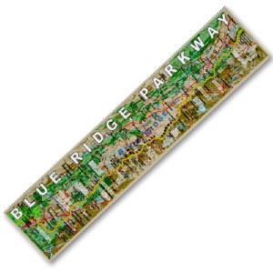 Blue Ridge Parkway Roadway Magnet
