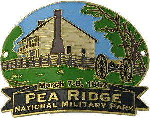 Elkhorn Tavern- Pea Ridge Hiking Medallion