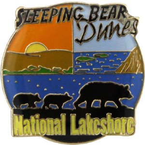 Sleeping Bear Dunes National Lakeshore Lapel Pin