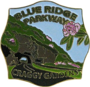 Craggy Gardens, Blue Ridge Parkway Lapel Pin
