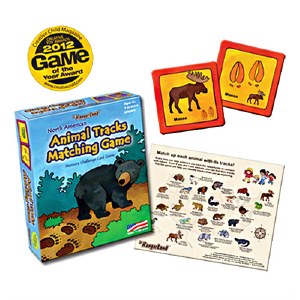 Animal Tracks Matching Game - Shop Americas National Parks Animal Tracks Matching Game - Shop Americas National Parks