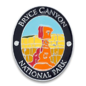 Bryce Canyon National Park Walking Stick Medallion