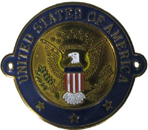 Great Seal of the United States Hiking Medallion