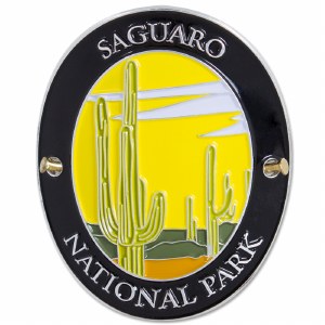 Traveler Series Saguaro Hiking Medallion