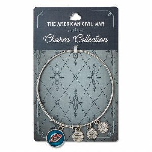 Civil War Fan Charm Bracelet
