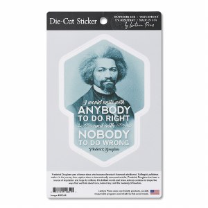 Frederick Douglass Quote Sticker