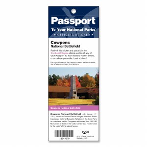 Cowpens NB Passport Sticker
