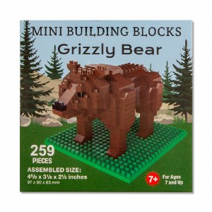 Grizzly Bear Mini Blocks