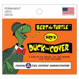 Bert The Turtle Decal