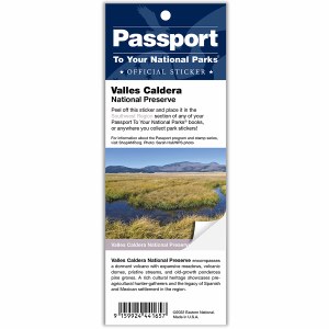 Valles Caldera NP Passport Sticker