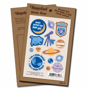 Junior Ranger Night Sky Stickers