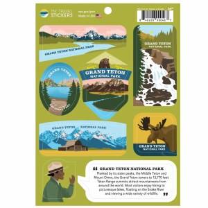 Grand Teton NP Ranger Talk Stickers