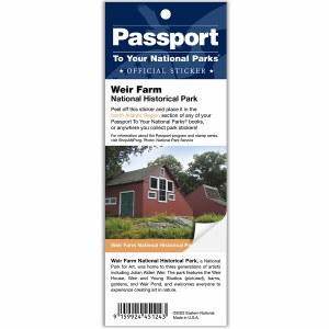 Weir Farm NHP Passport Sticker