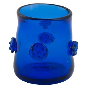 Cobalt Brandy Shot Glass