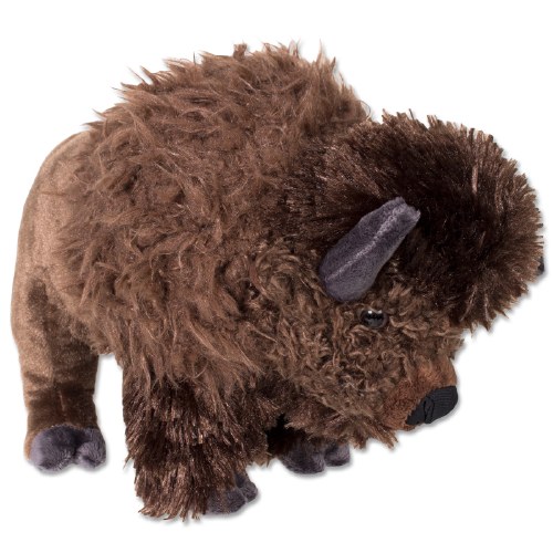 stuffed bison